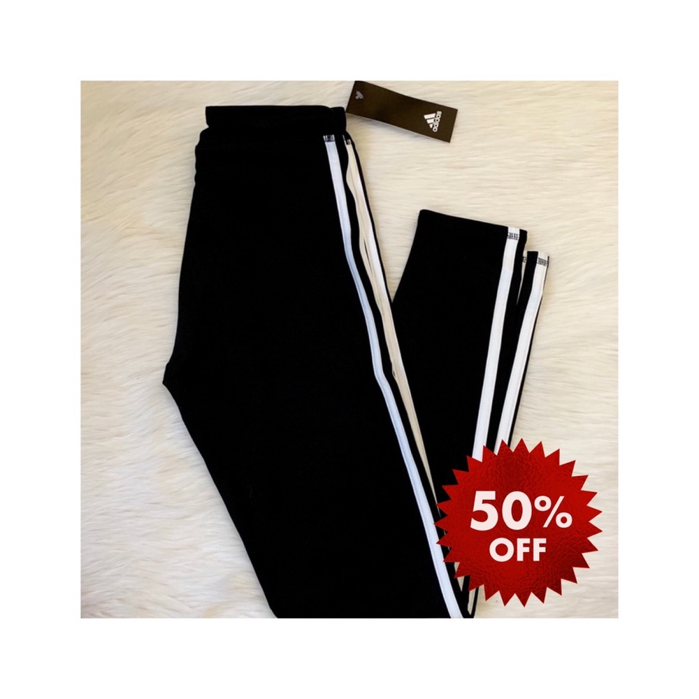 50% off bundles!  adidas black leggings